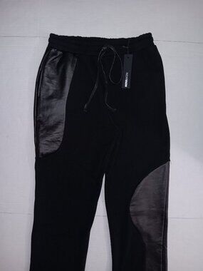 NOVA MEN TYSON WAXED FLEECE STRAIGHT SWEATPANTS